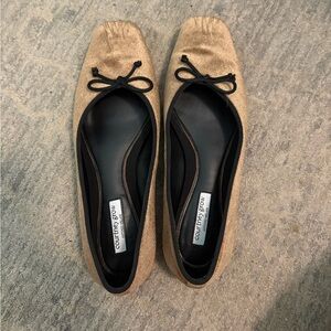 Courtney Grow x ANTONIO MELANI Velvet Flats
